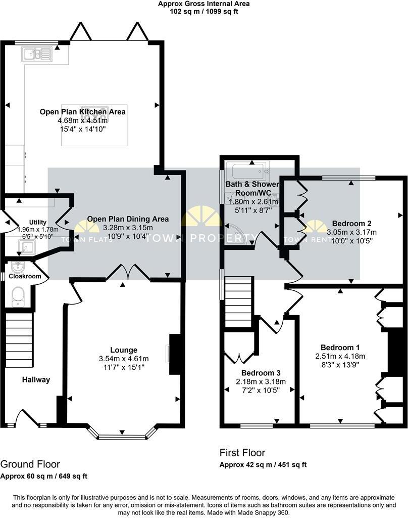 Northbourne Road, Eastbourne floorplan