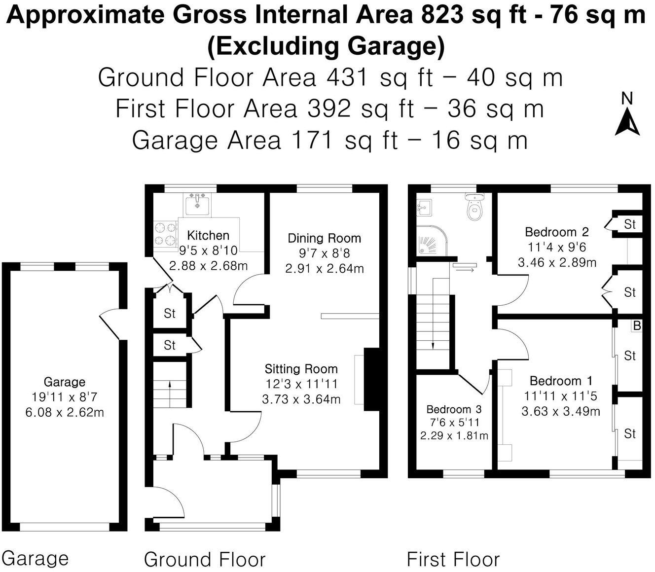 Colebrook Lane, Plympton, Plymouth, Devon, PL7 4BN floorplan