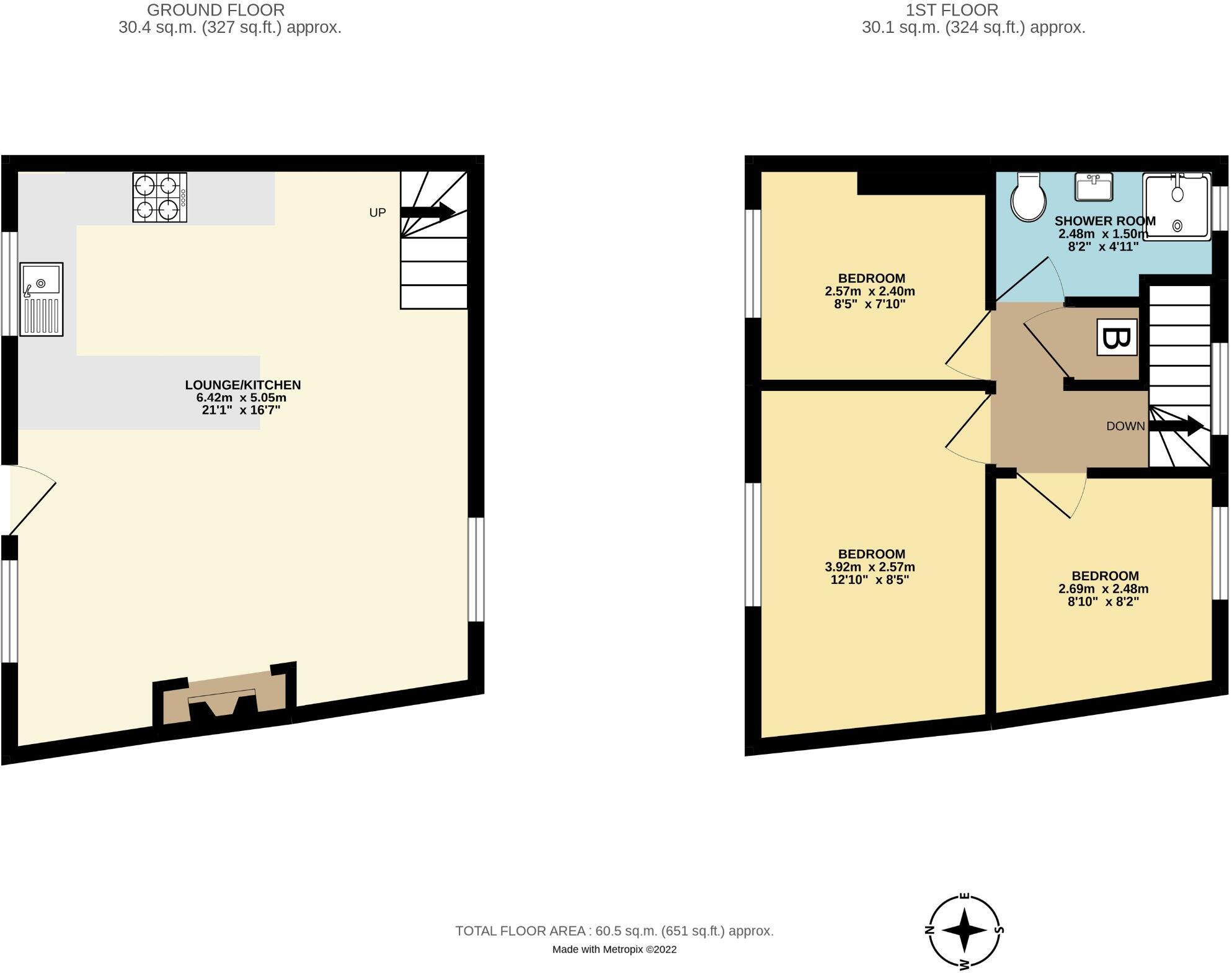Sunbury Road, Paignton floorplan