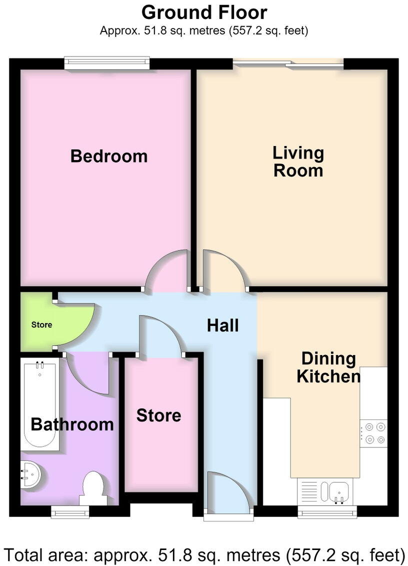 Claremont Gardens, Claremont Road, Birkdale, Southport floorplan