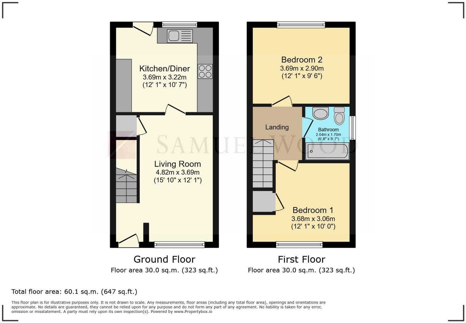 Friarsfield, Weeping Cross Lane, Ludlow floorplan