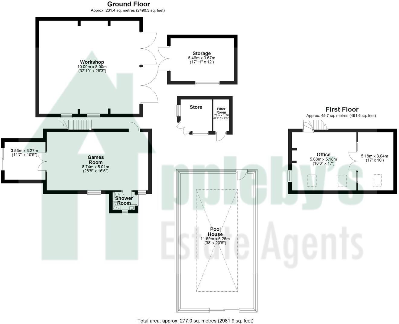 Larkhay Road, Hucclecote, Gloucester floorplan