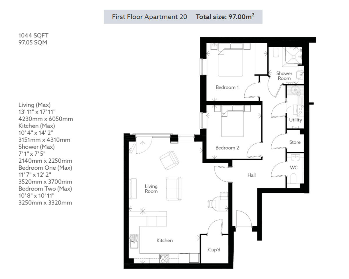 London Road, Bgashot floorplan