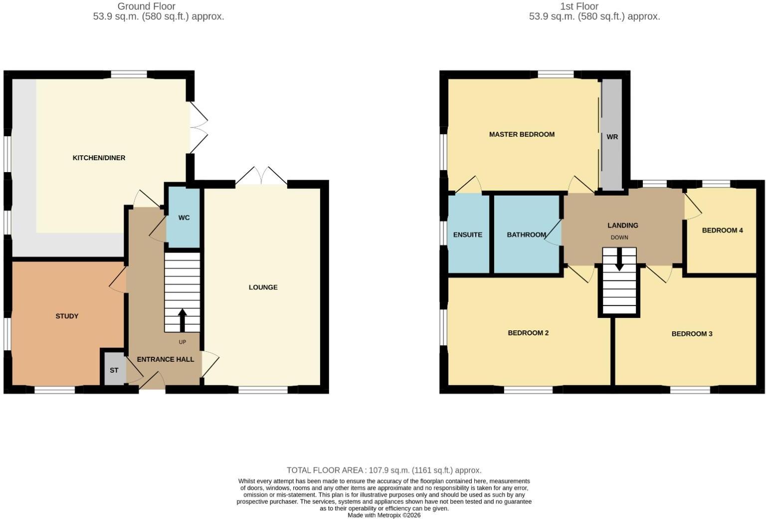 Aire Drive, Northwich floorplan