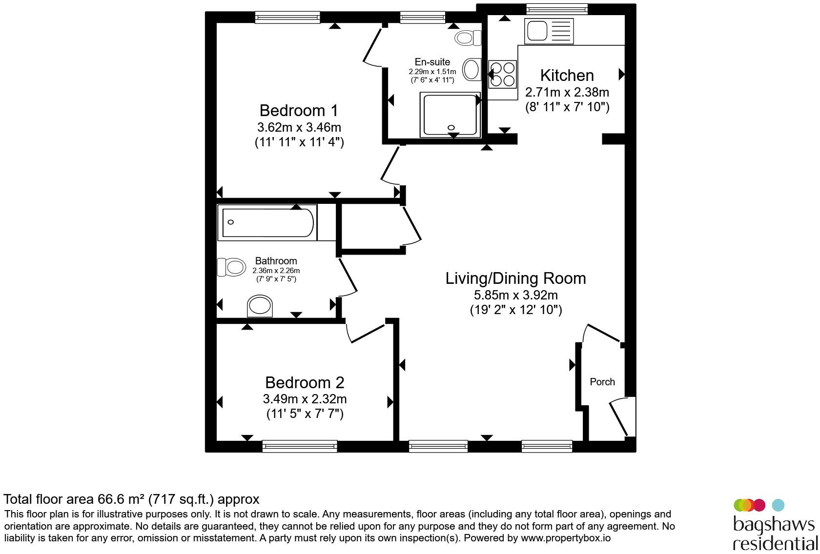 Shaftesbury Crescent, Derby floorplan