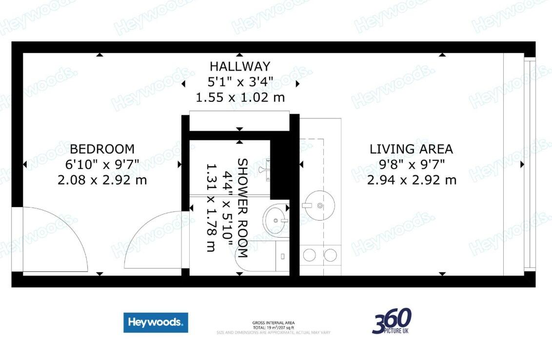 Keele House, 138The Midway, Newcastle under Lyme, Staffordshire ST5 1LD floorplan