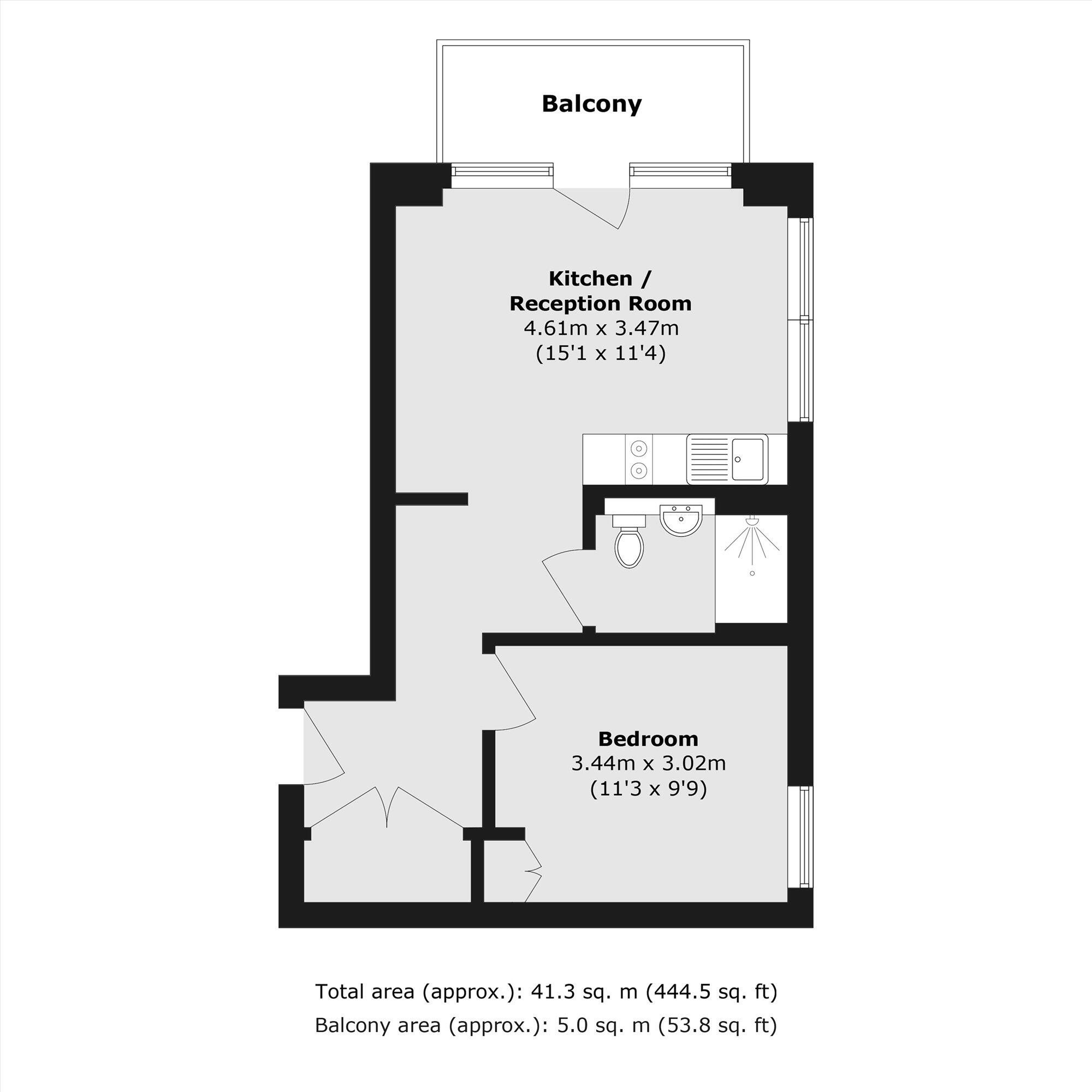 Merrick Road, Southall floorplan