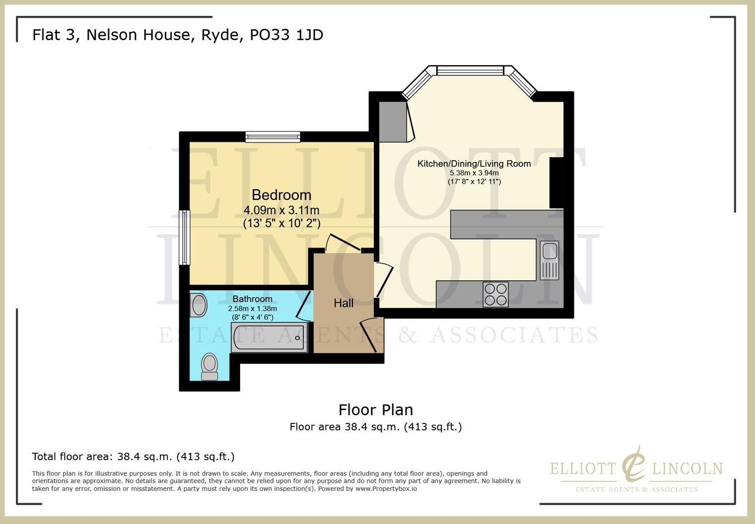 The Strand, Ryde floorplan