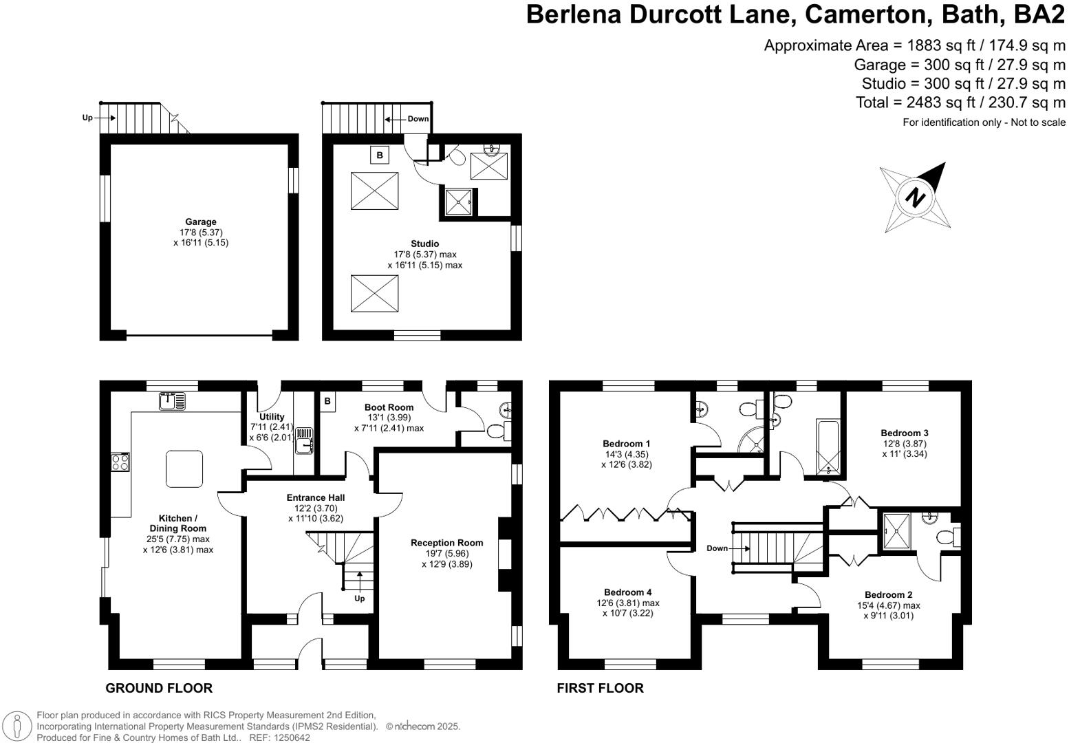 Durcott Lane, Camerton, Bath, Somerset, BA2 floorplan