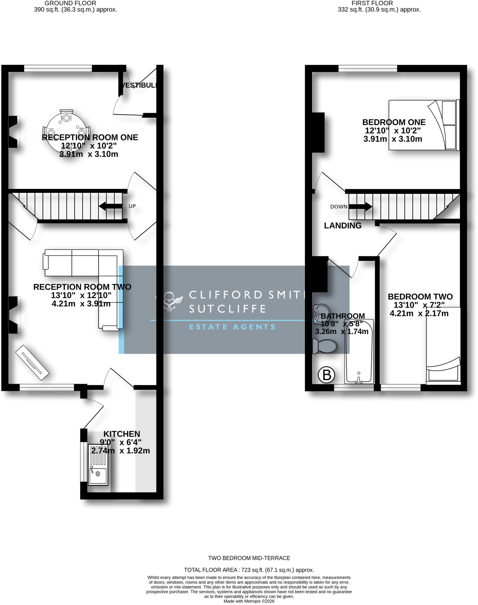Holmsley Street, Burnley floorplan