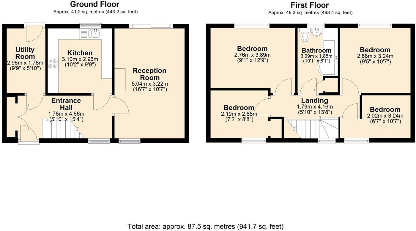 Stoney Close, Bakewell floorplan