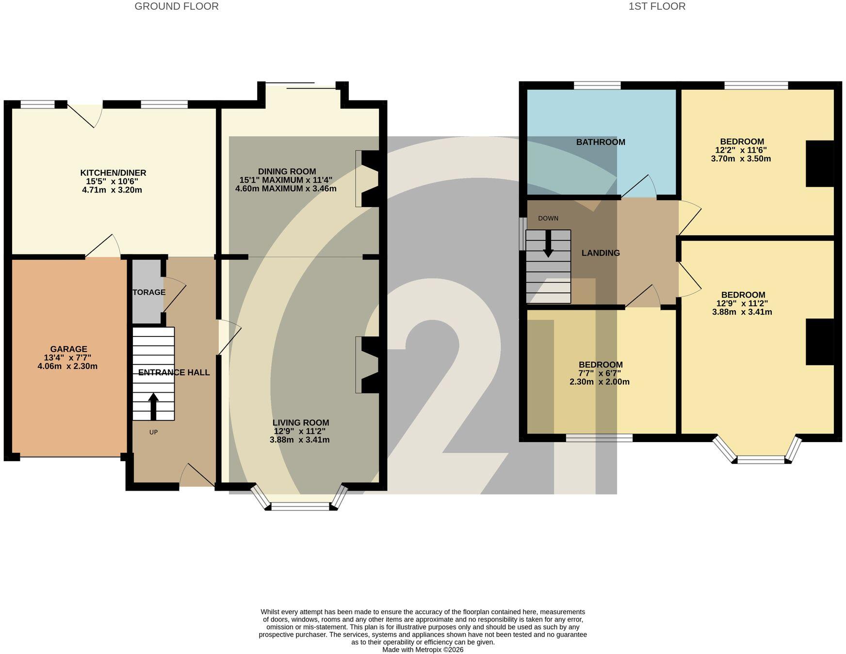 Addison Road, Banbury, OX16 floorplan