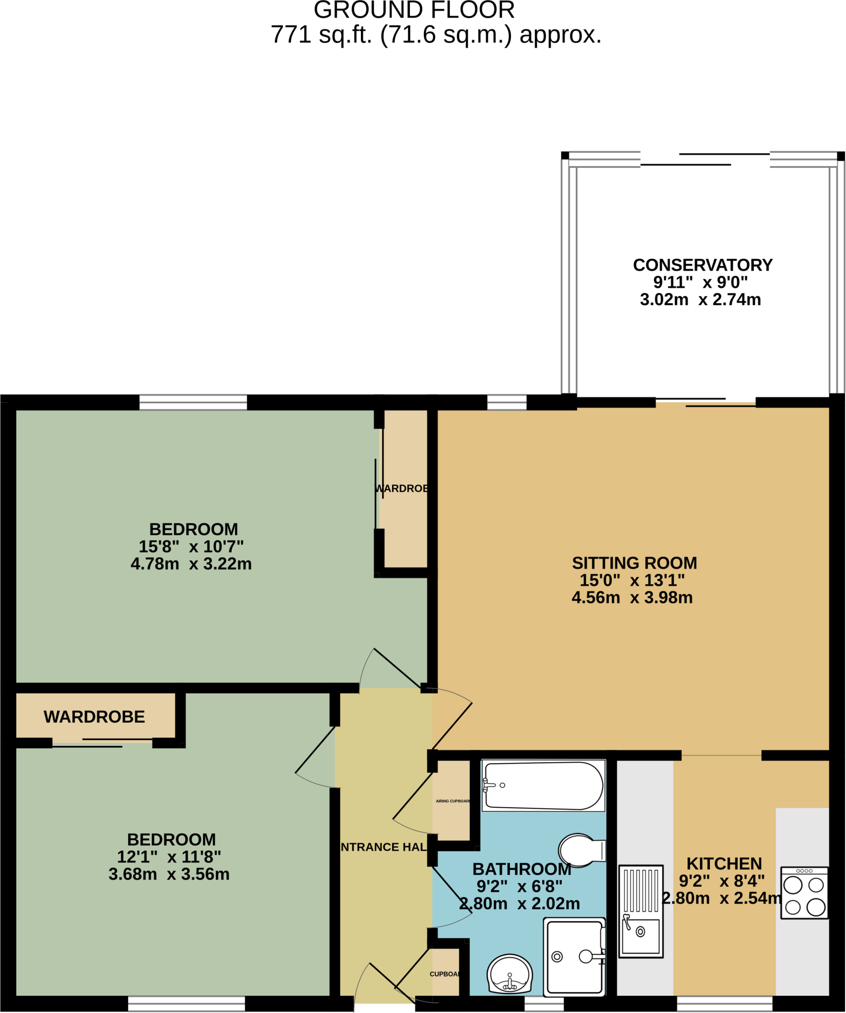 London Road, Halesworth floorplan