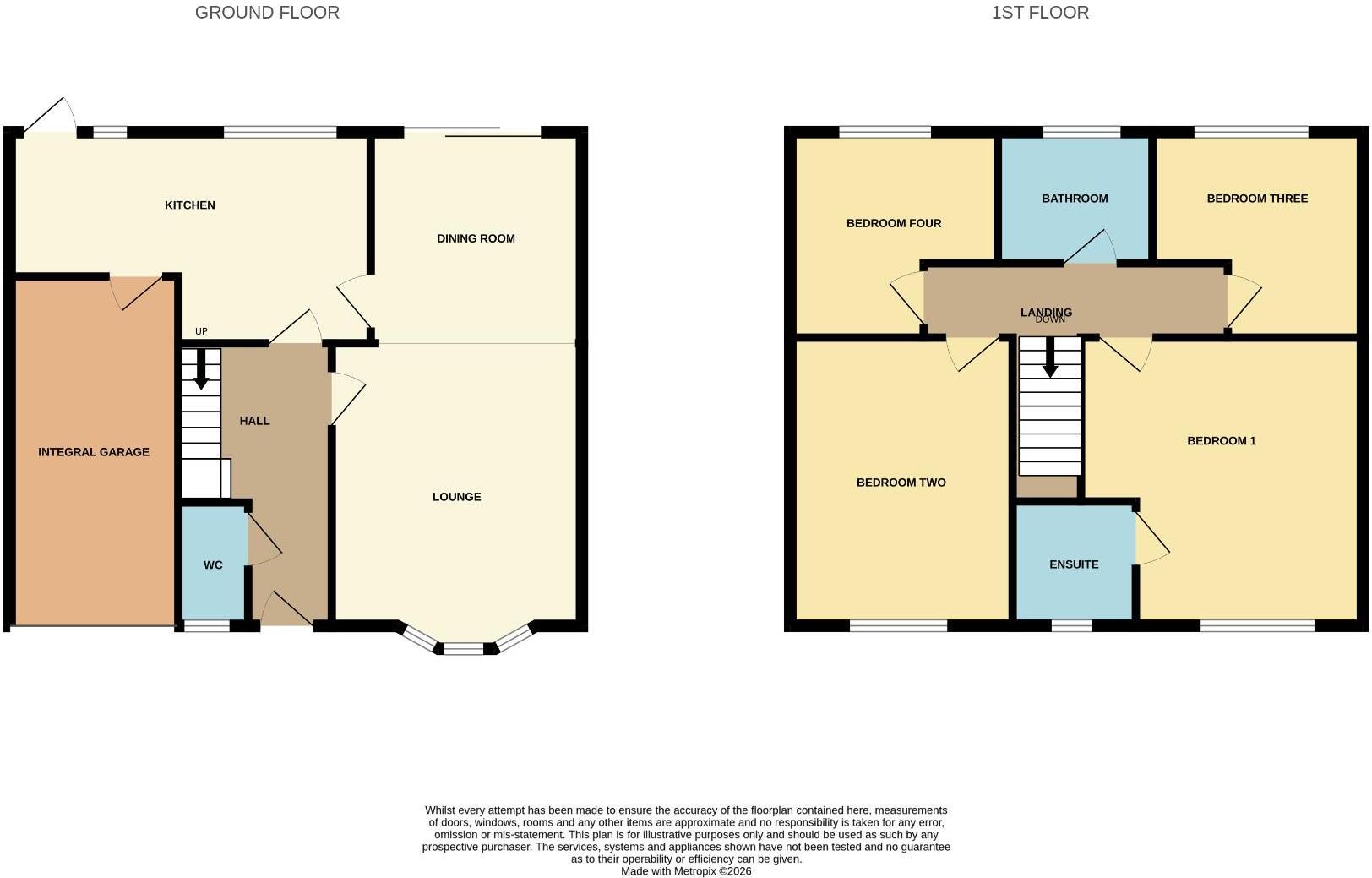 Hawthorn Close, Winsford floorplan