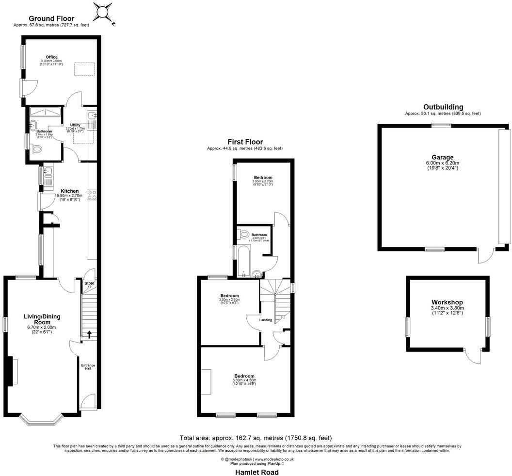 Hamlet Road, Chelmsford, CM2 floorplan