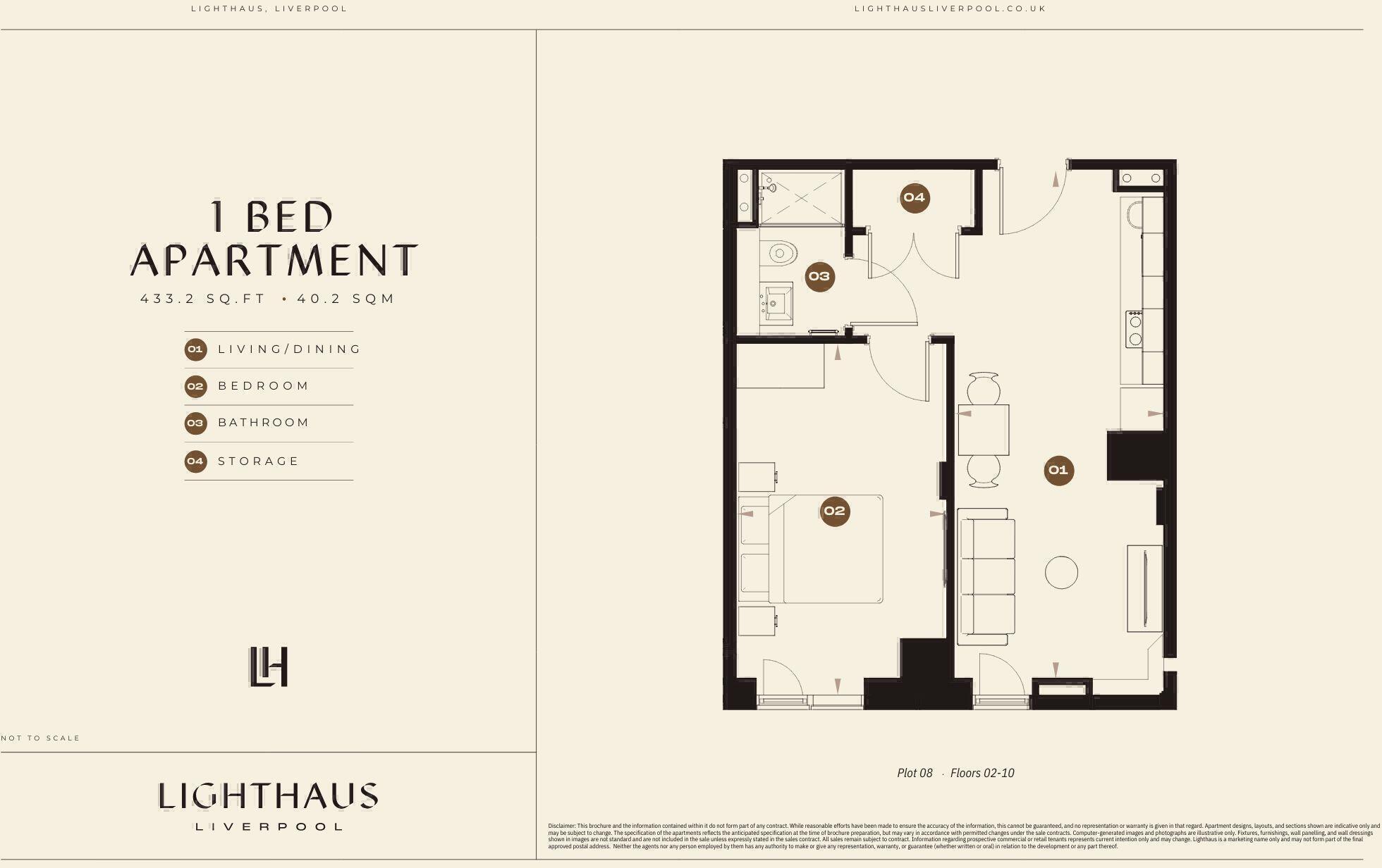 Lighthaus, William Jessop Way, Liverpool, Merseyside, L3 floorplan
