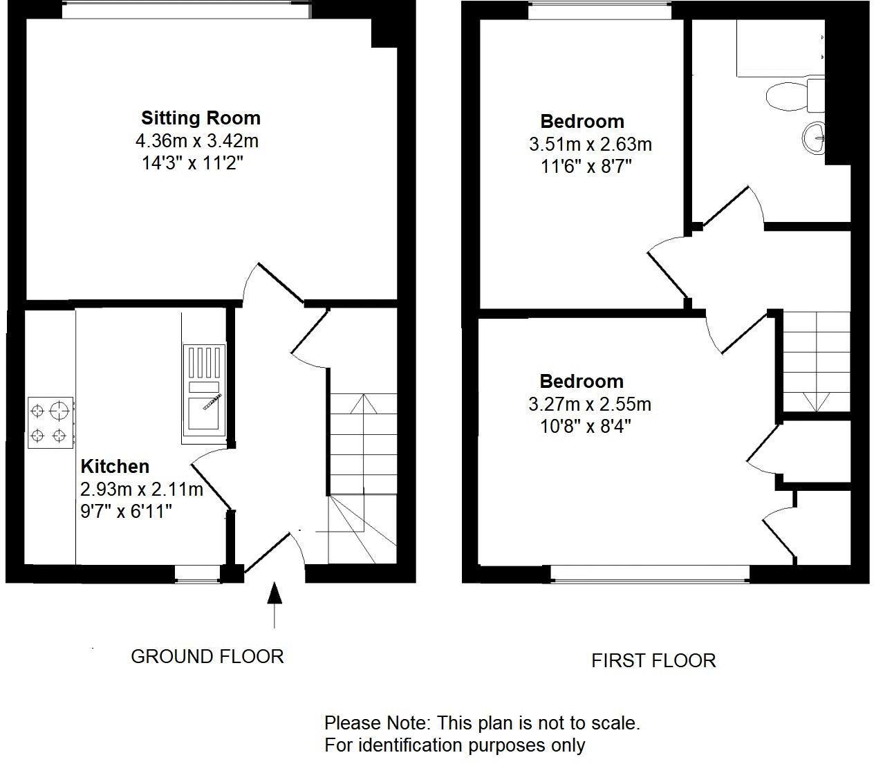 Two Bedroom House, South Horrington BA5 3DE floorplan