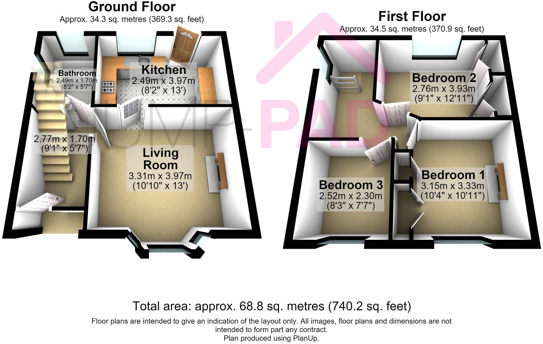 Acorn Street, Newton-Le-Willows, WA12 floorplan