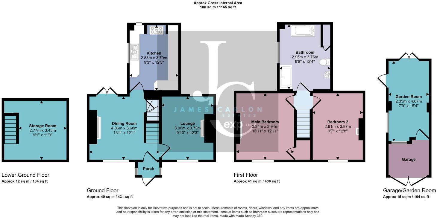 New Row, Horsehay, Telford, TF4 2NB floorplan