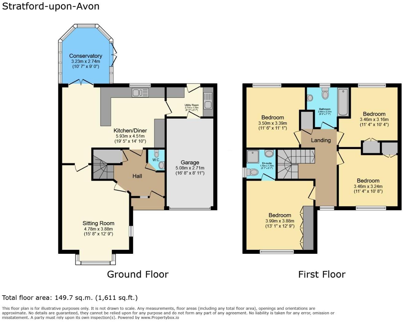 Hill View, Stratford-upon-Avon floorplan