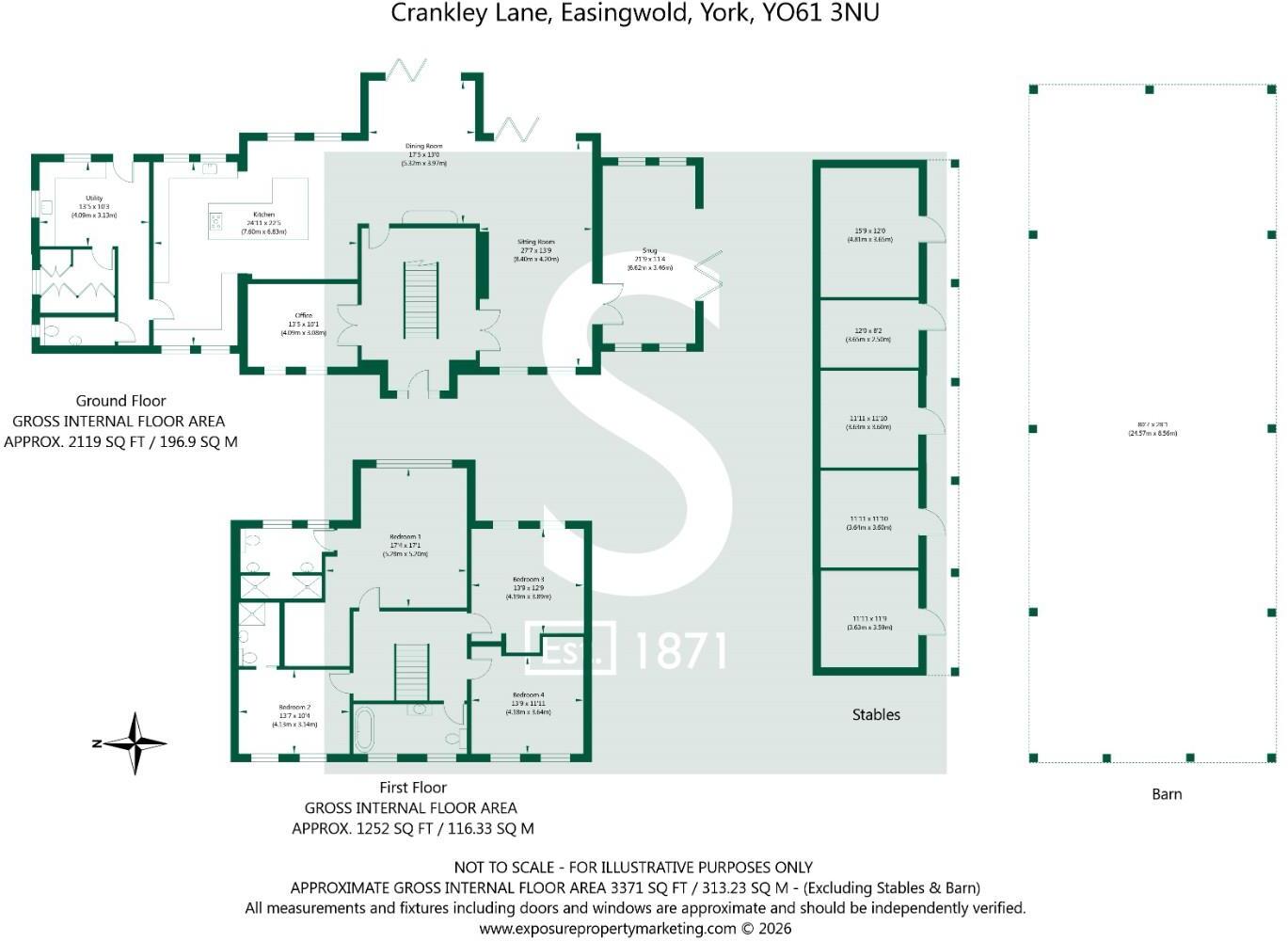 Crankley Lane, Easingwold floorplan