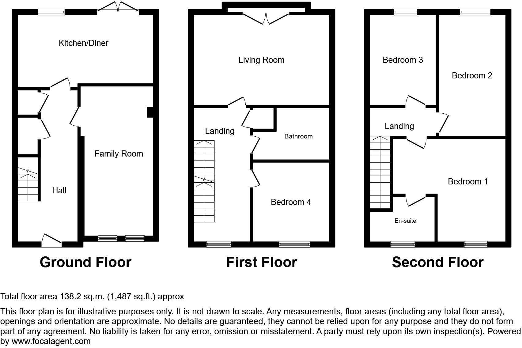 Sybil Mead, Exeter floorplan