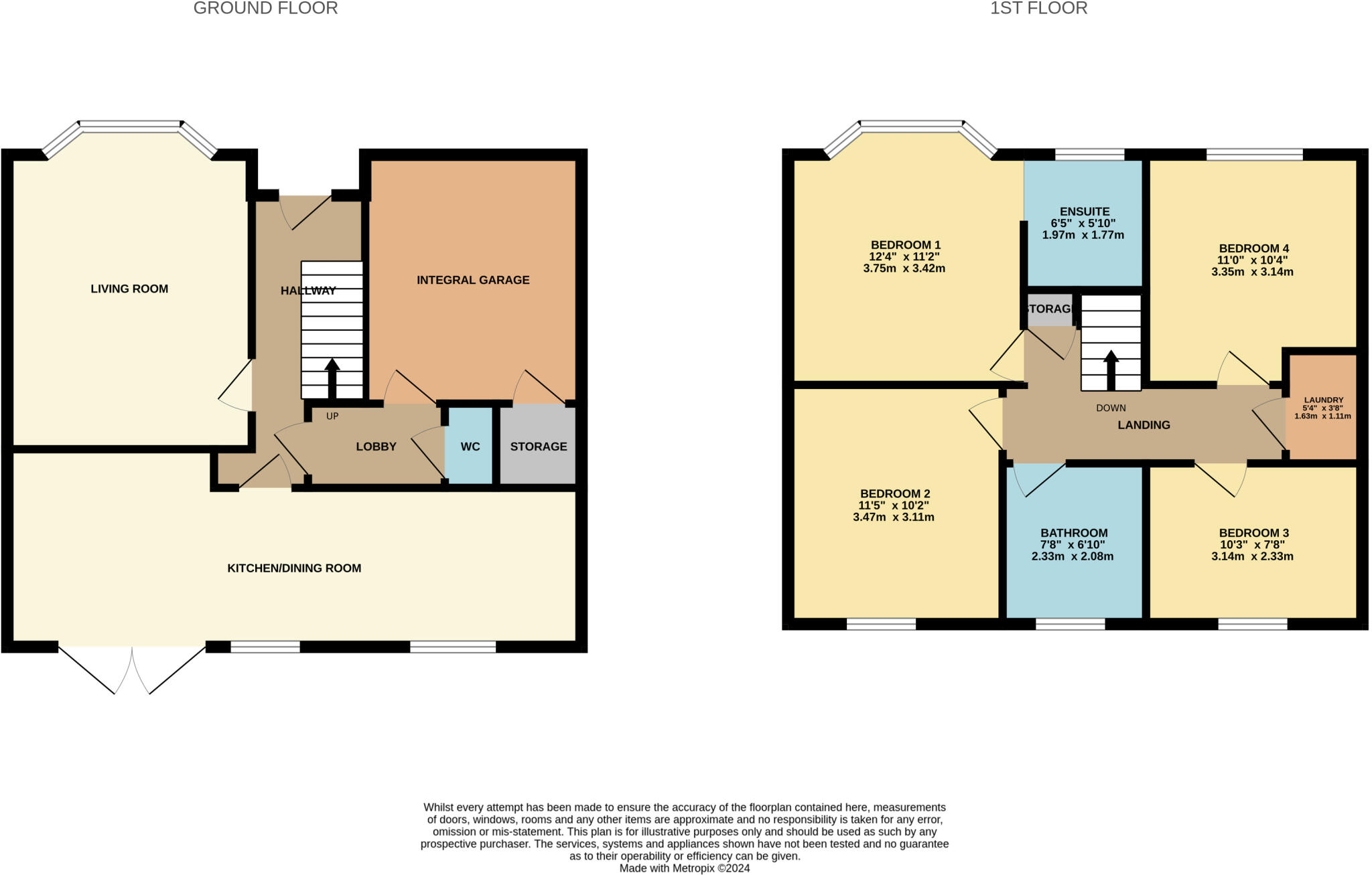 Olivers Road, Clacton-on-Sea, Essex floorplan