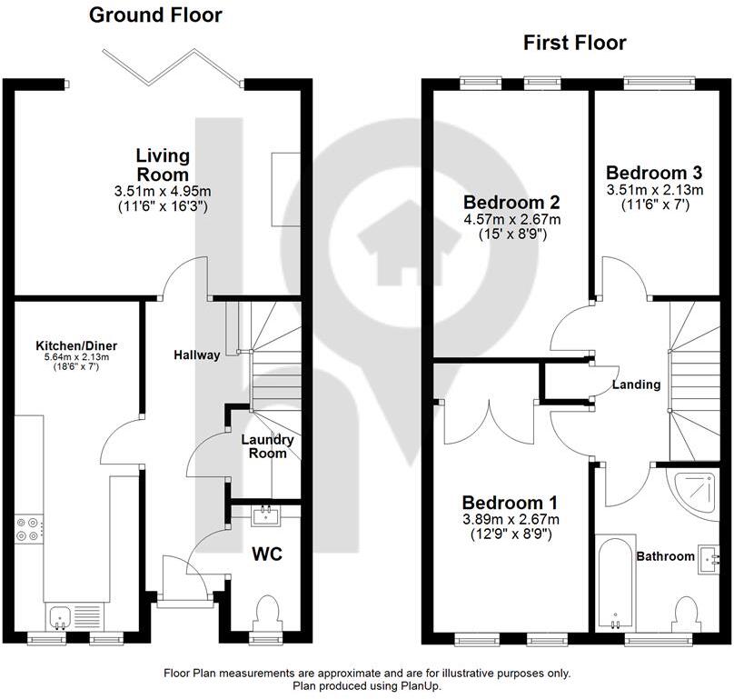 Commodores Close, Halfway floorplan