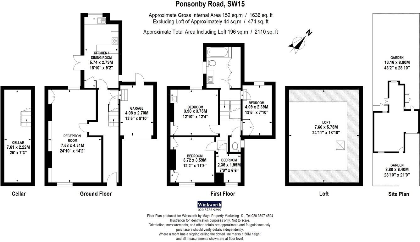 Ponsonby Road, London, SW15 floorplan