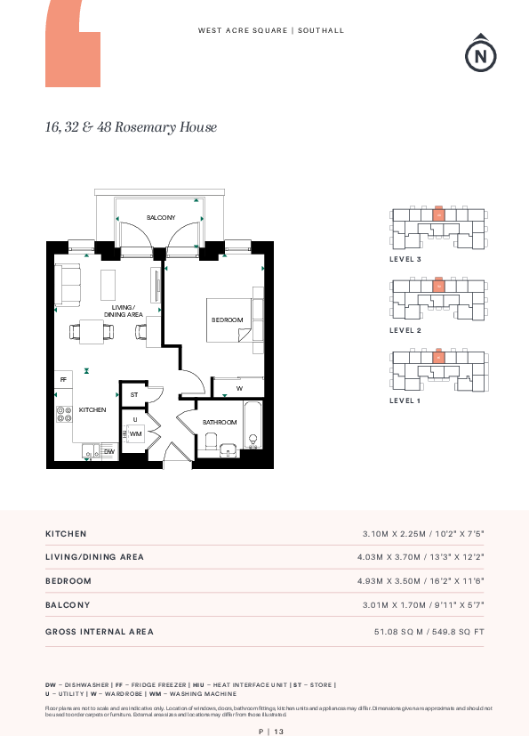 West Acre Square, Samara Drive, Southall, Ealing floorplan
