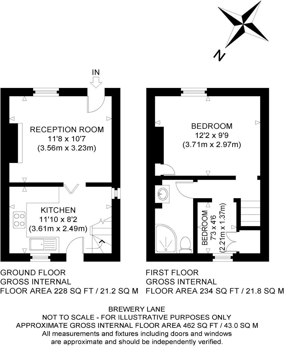 Brewery Lane, Bridge floorplan