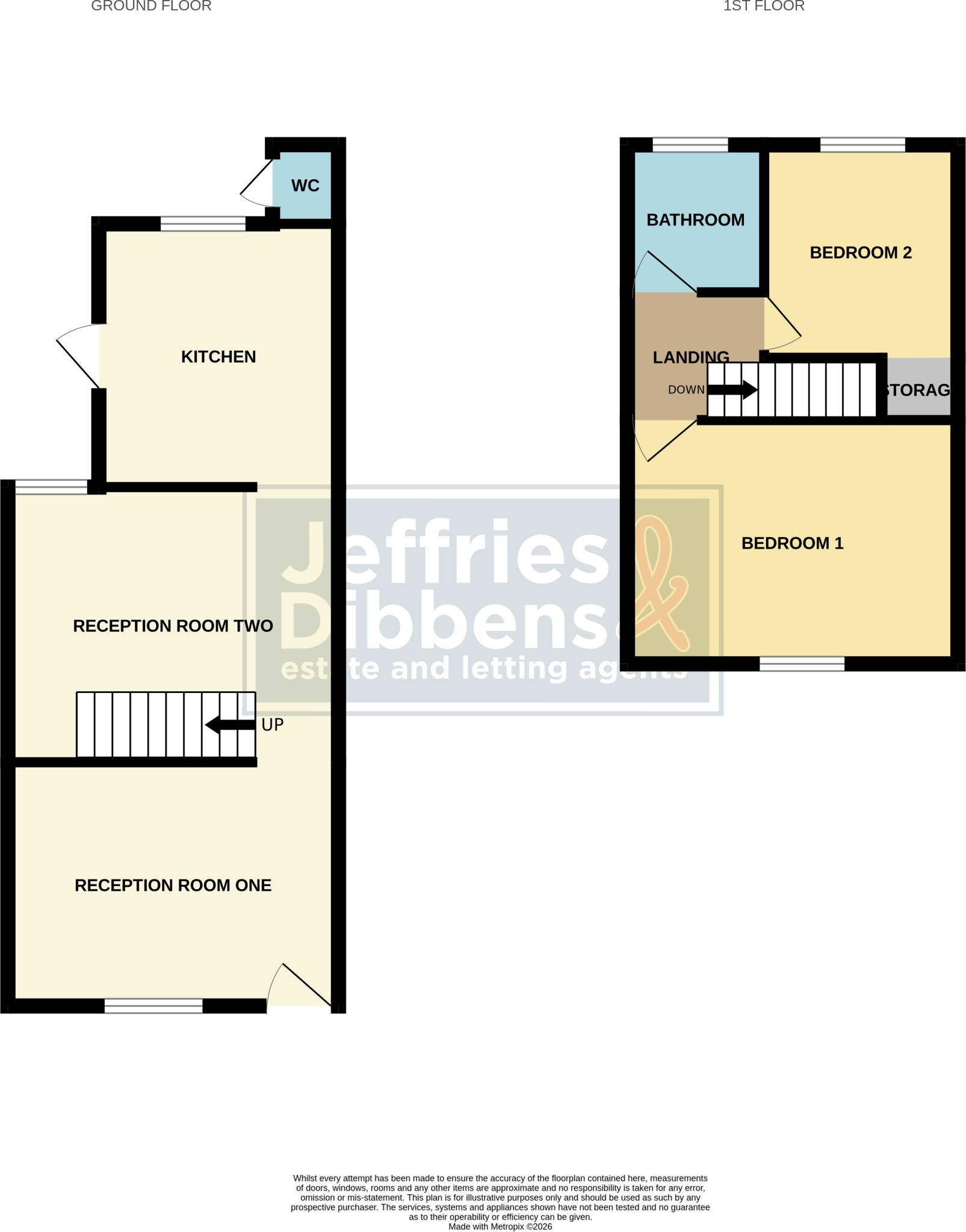 St Marks Road, Stamshaw floorplan