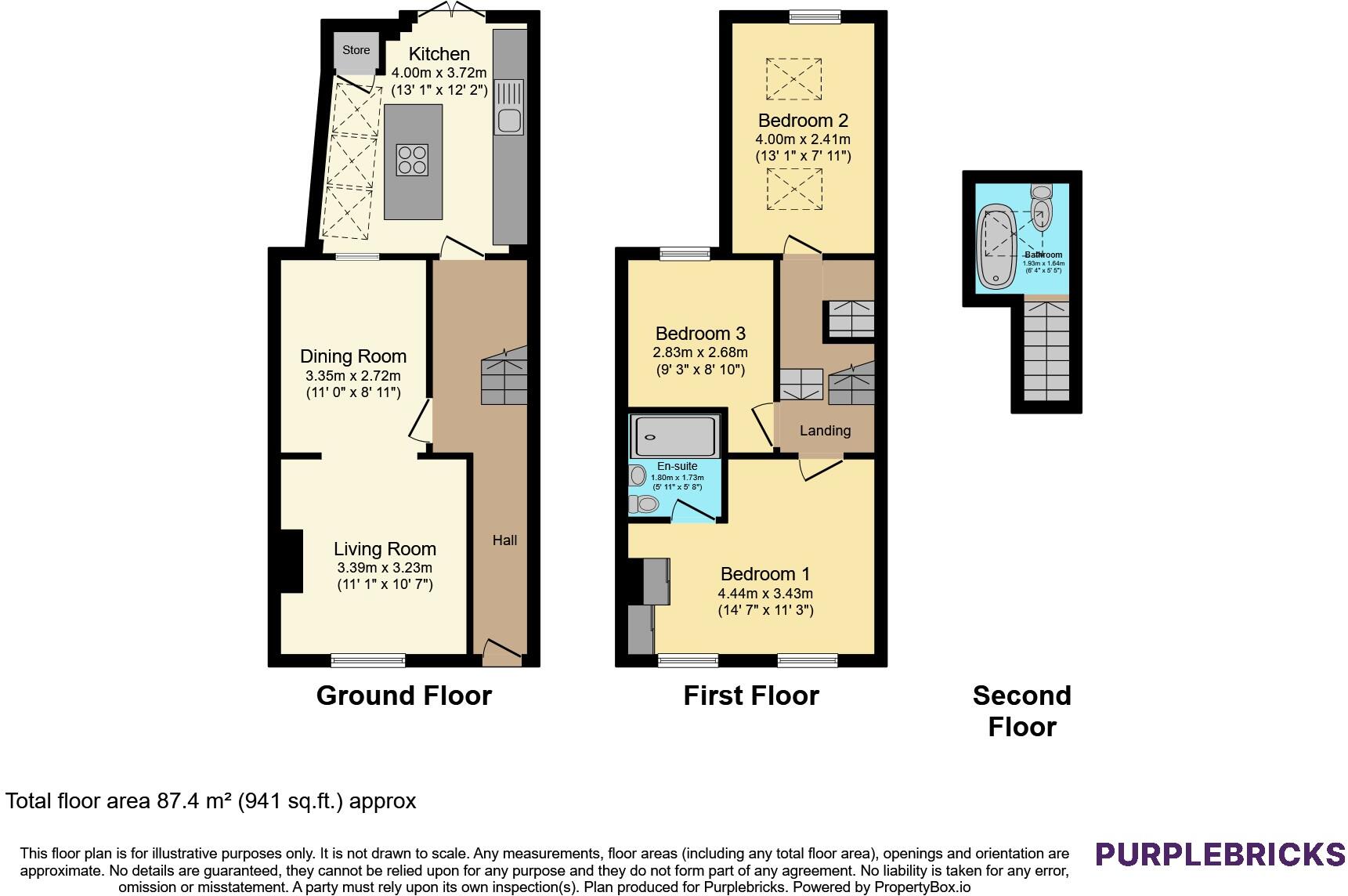 Northampton Grove, Islington, London, N1 floorplan