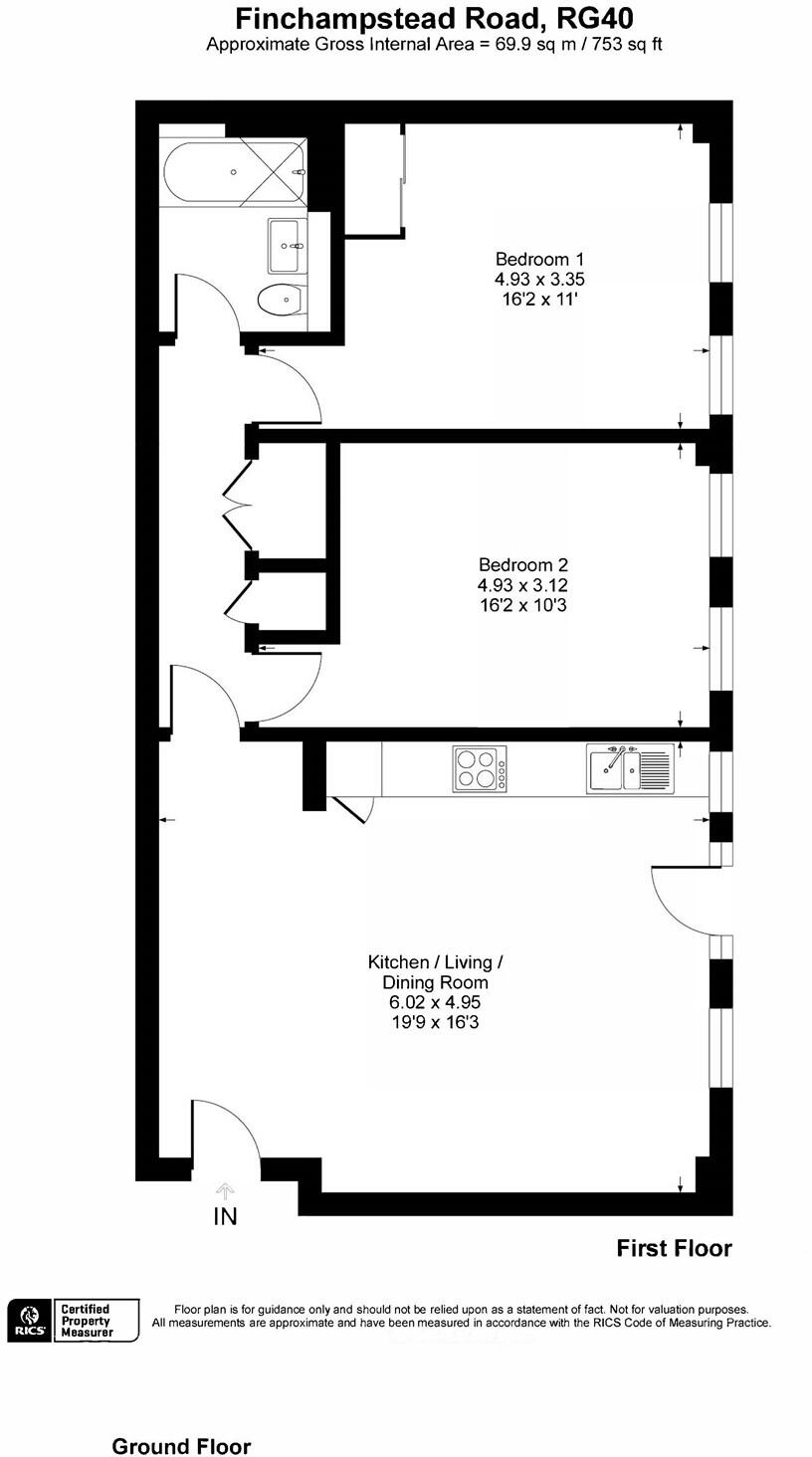 Finchampstead Road, Wokingham, RG40 floorplan