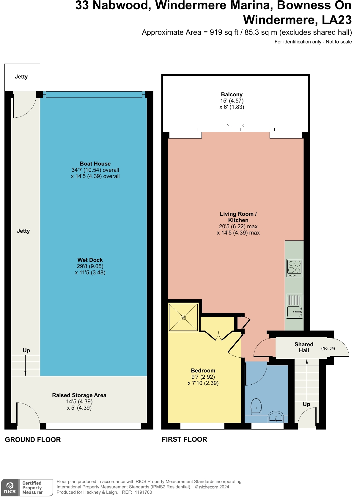 33 Nabwood, Windermere Marina Village, Bowness On Windermere, Cumbria, LA23 3BN floorplan