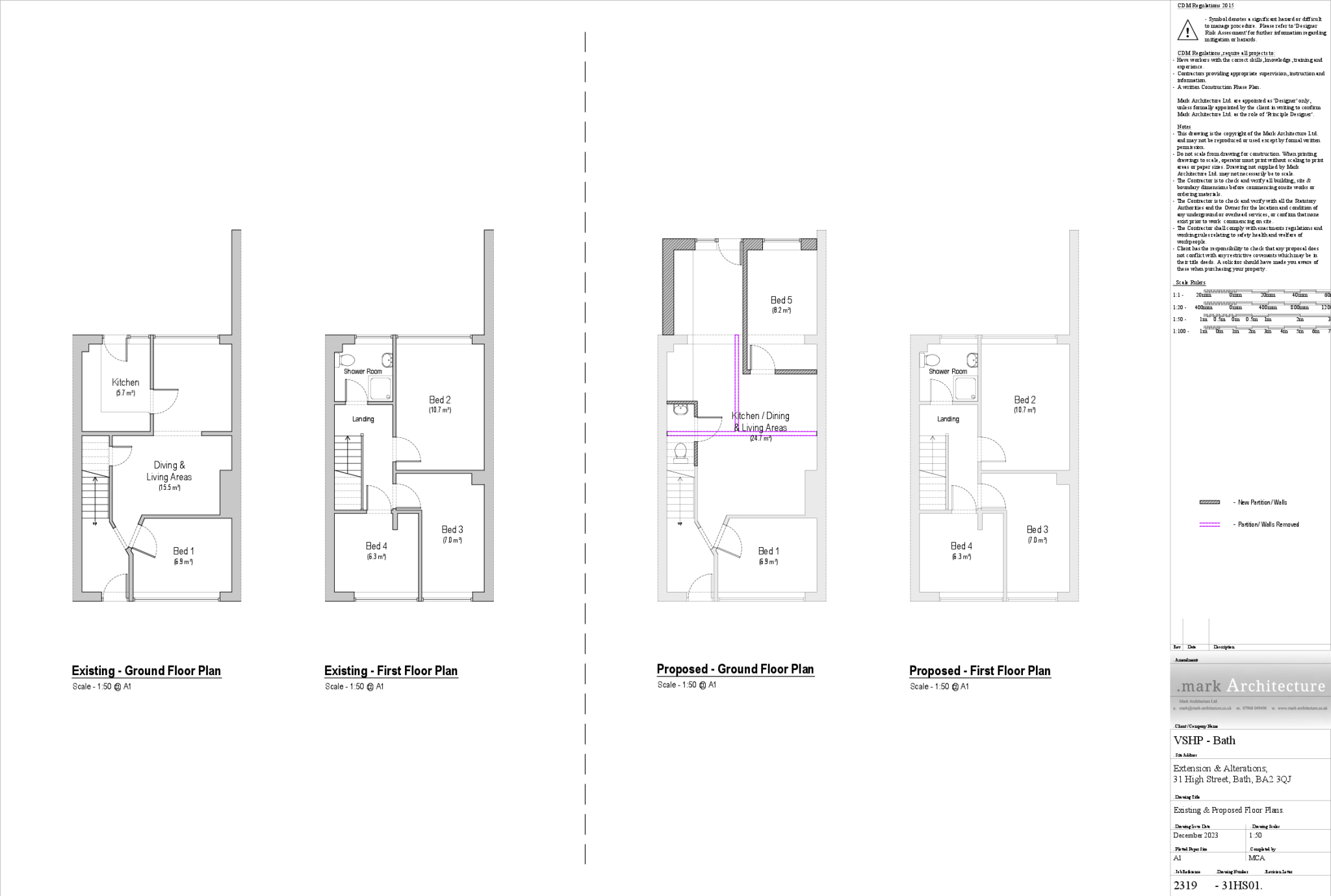 High Street, Bath floorplan