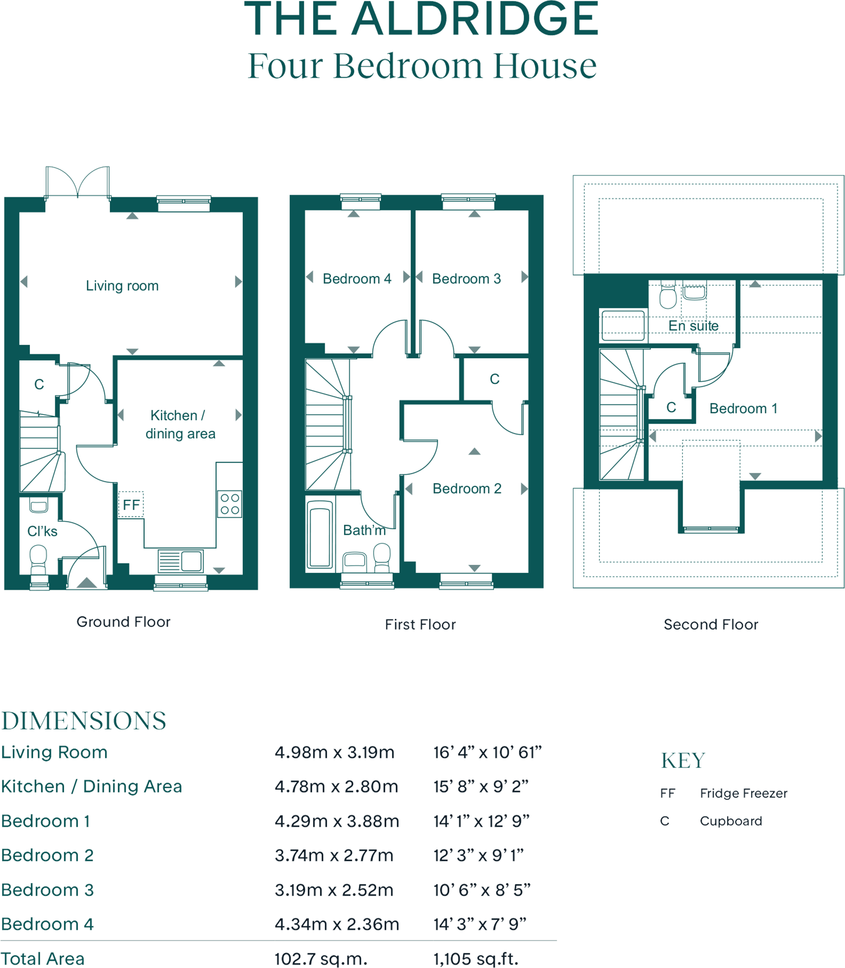 Leaf Living at Broxborough Park, KT16, Ottershaw, Surrey floorplan
