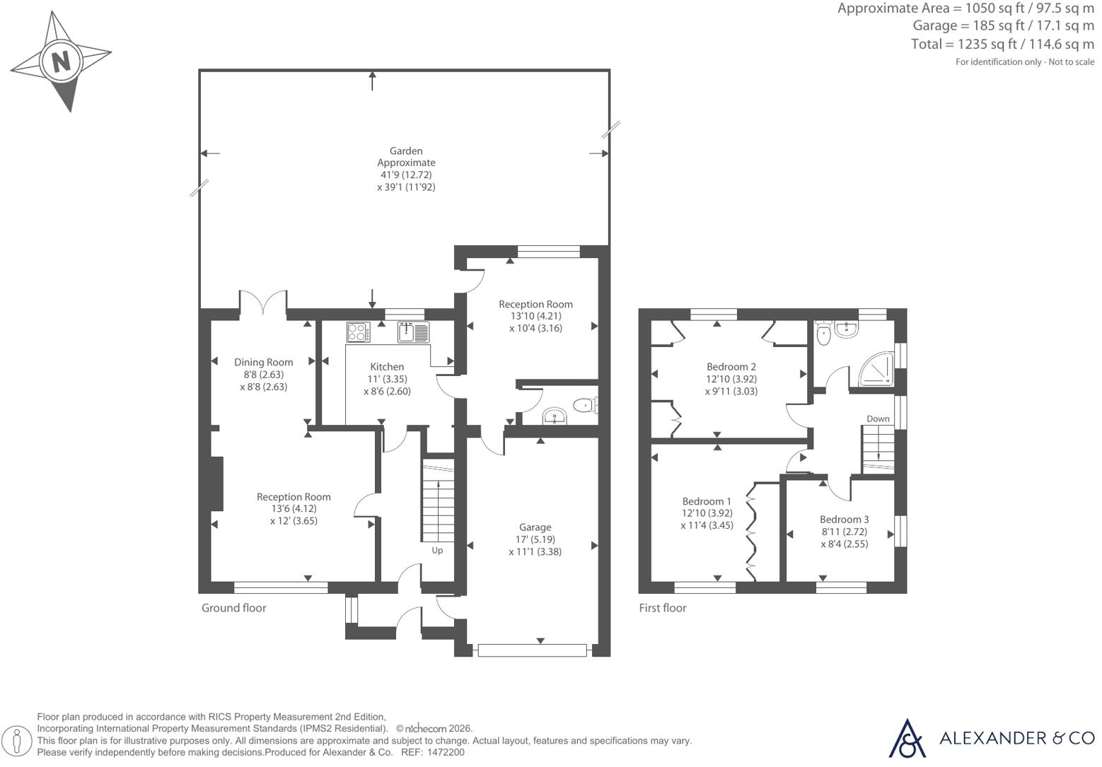 Katherine Drive, Dunstable, Bedfordshire floorplan