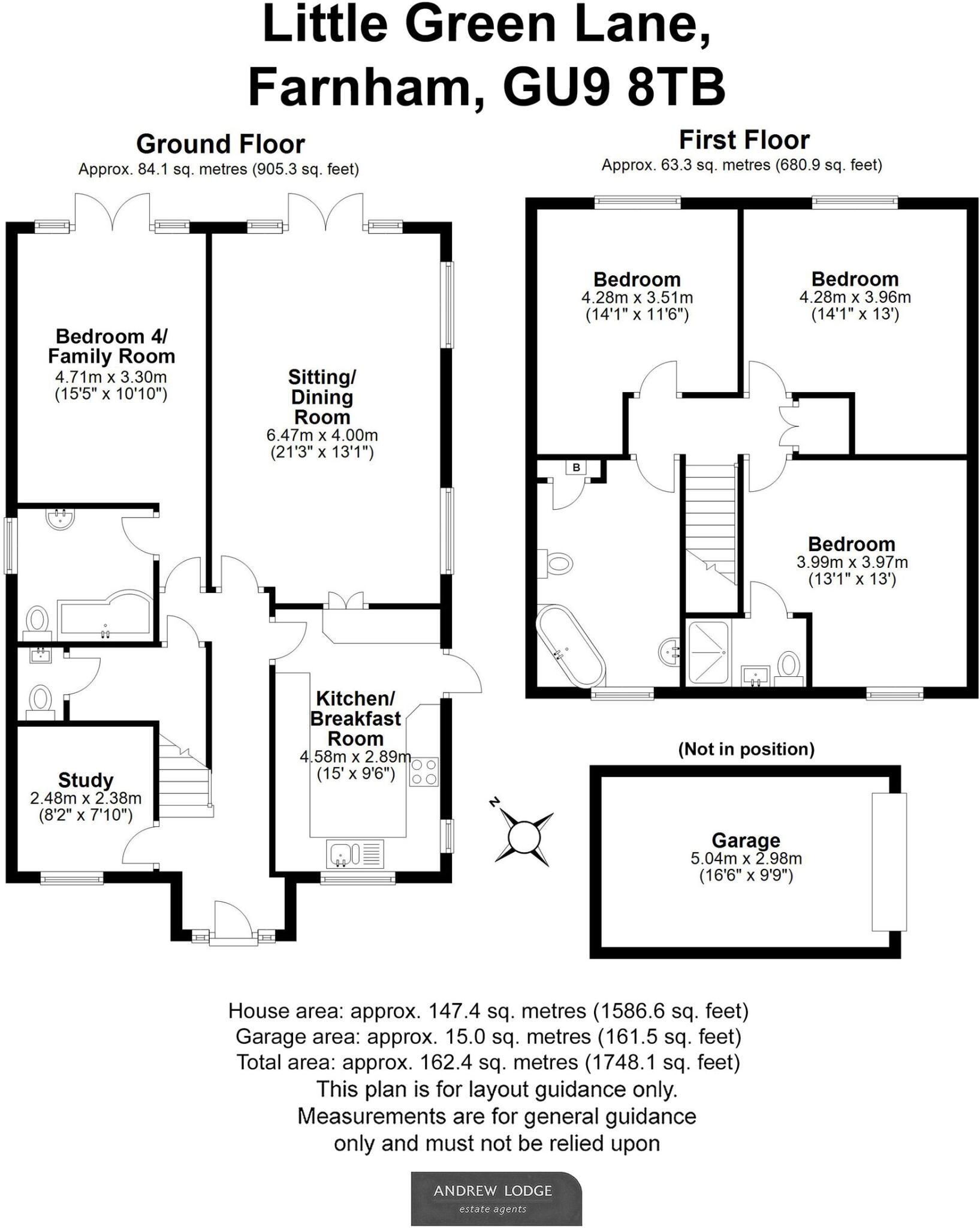 Little Green Lane, Farnham, GU9 floorplan