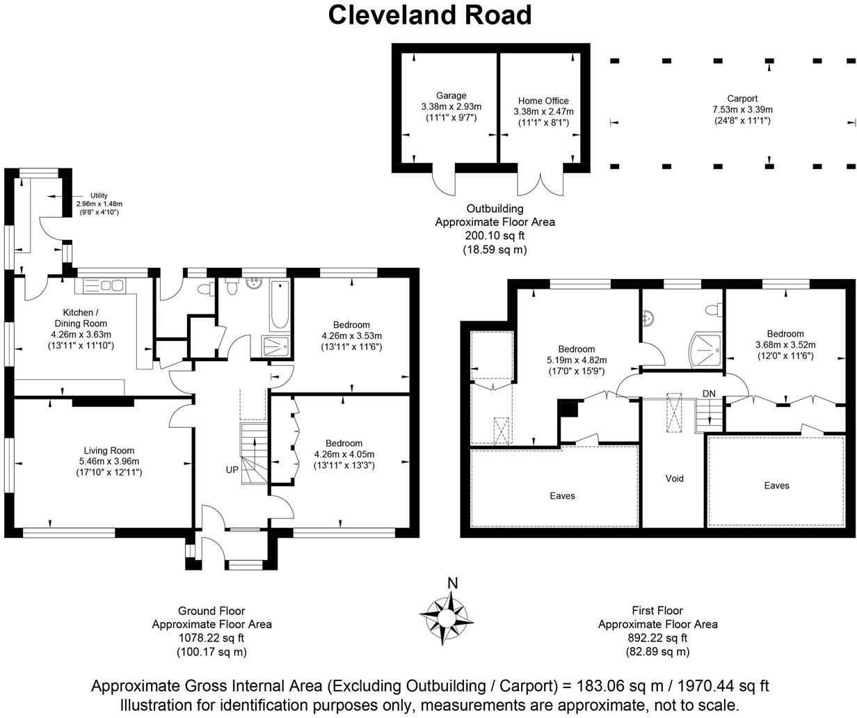 Cleveland Road, Worthing floorplan