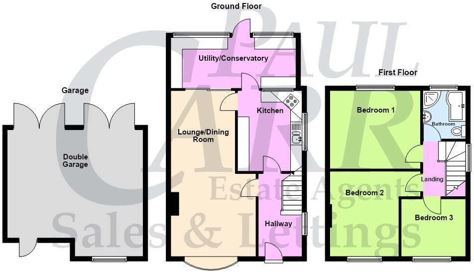 Weybourne Road, Kingstanding, Birmingham, B44 9DD floorplan