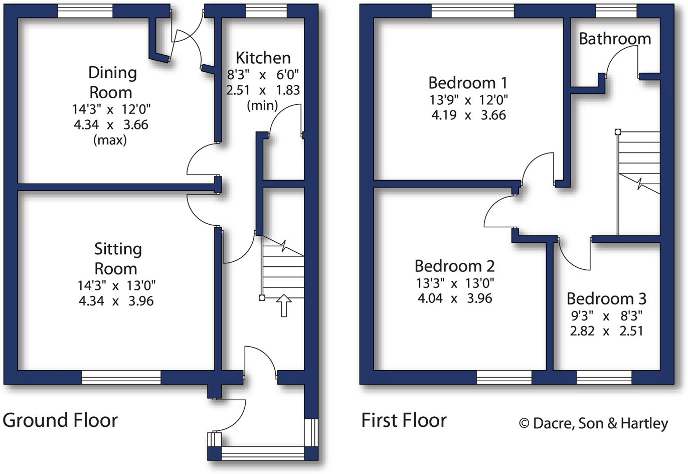 Marsh Lane, Oxenhope, Keighley, West Yorkshire, BD22 floorplan