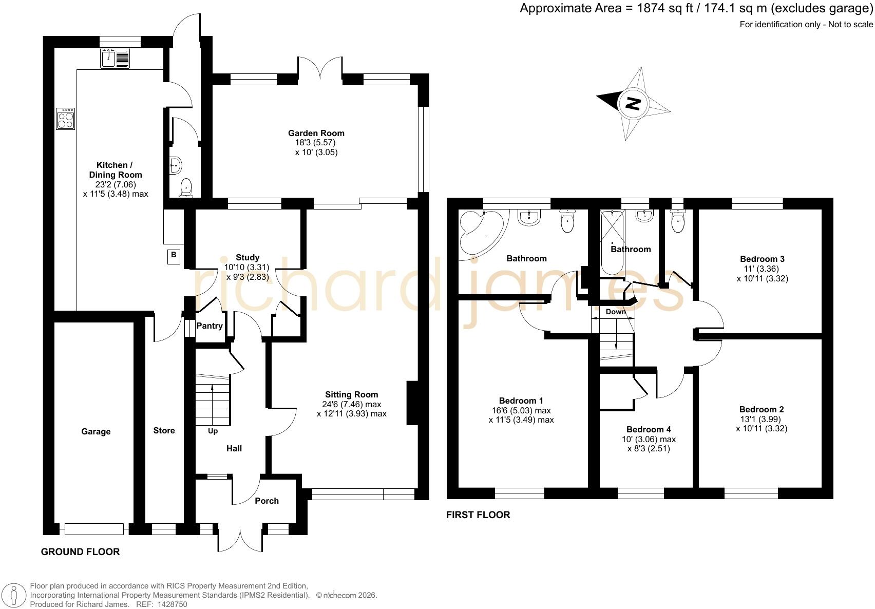 Braemar Close, Lawn, Swindon, SN3 floorplan