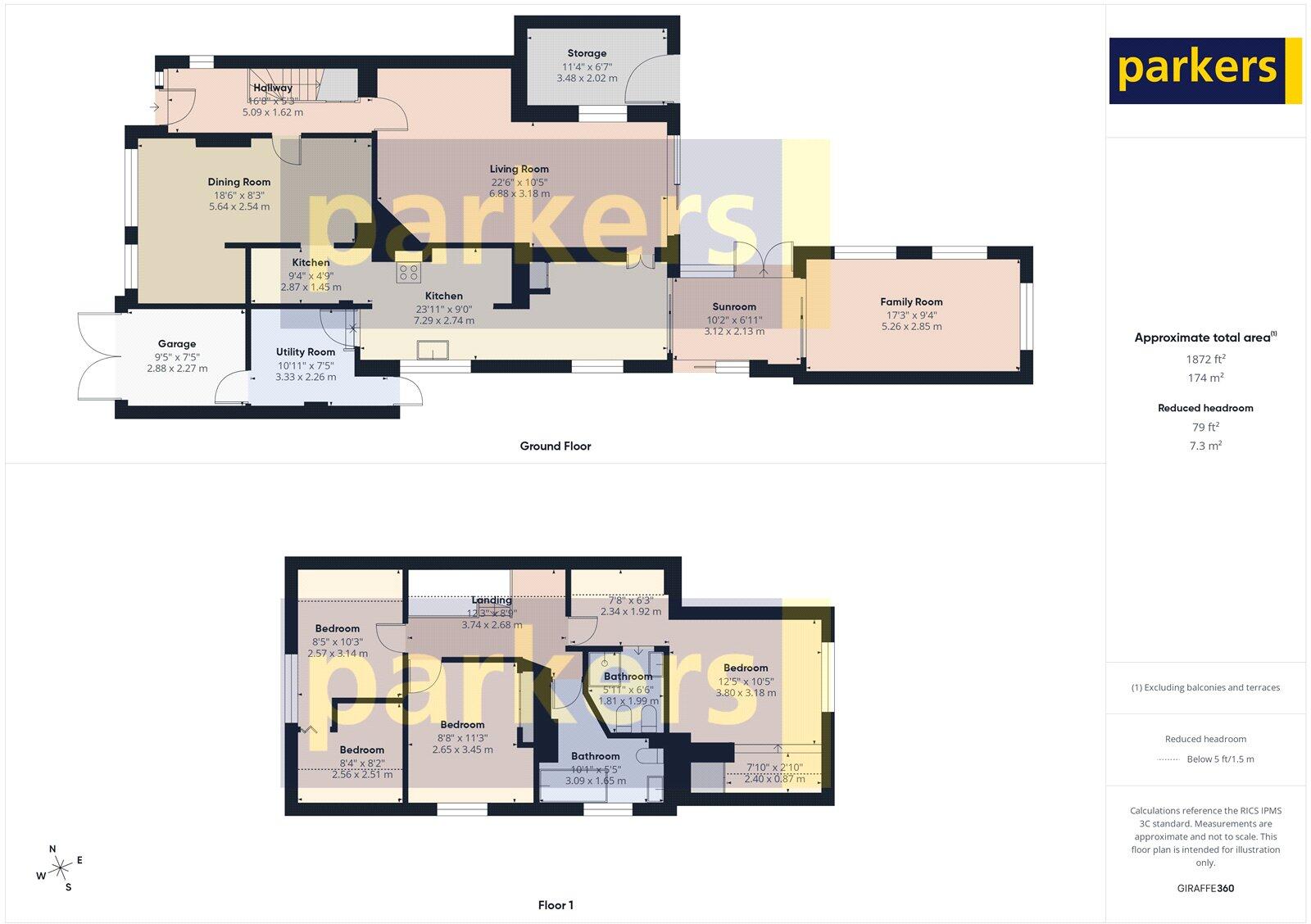 Loddon Bridge Road, Woodley, Reading, Berkshire, RG5 floorplan