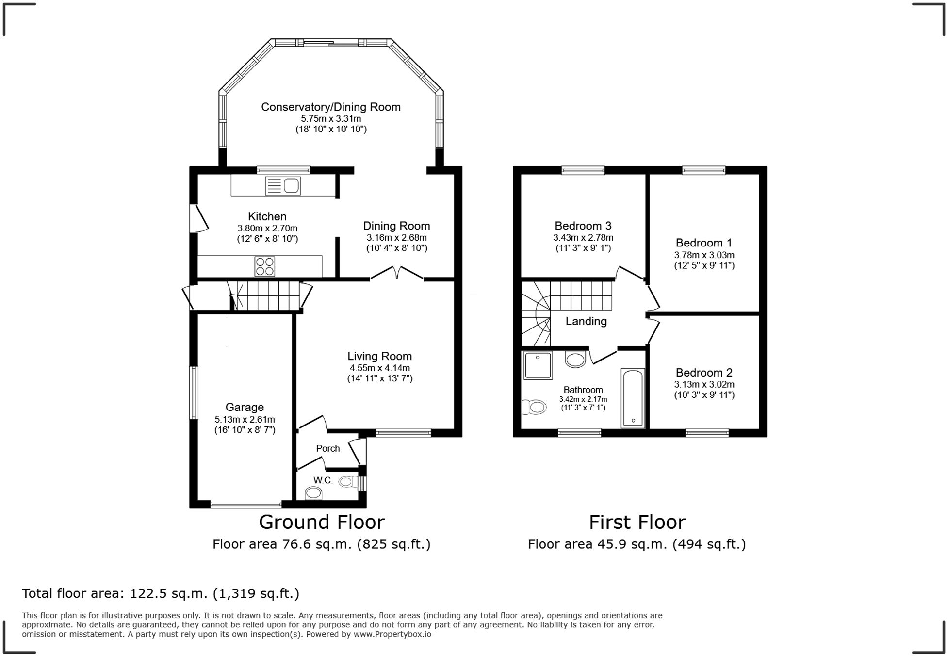 Renfrew Close, Newcastle, ST5 floorplan