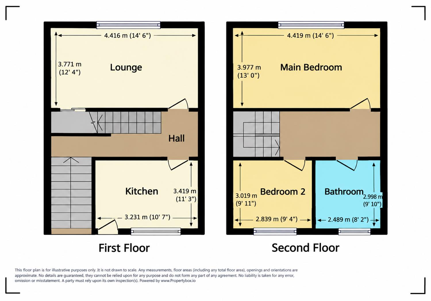 Market Place, Warwick floorplan