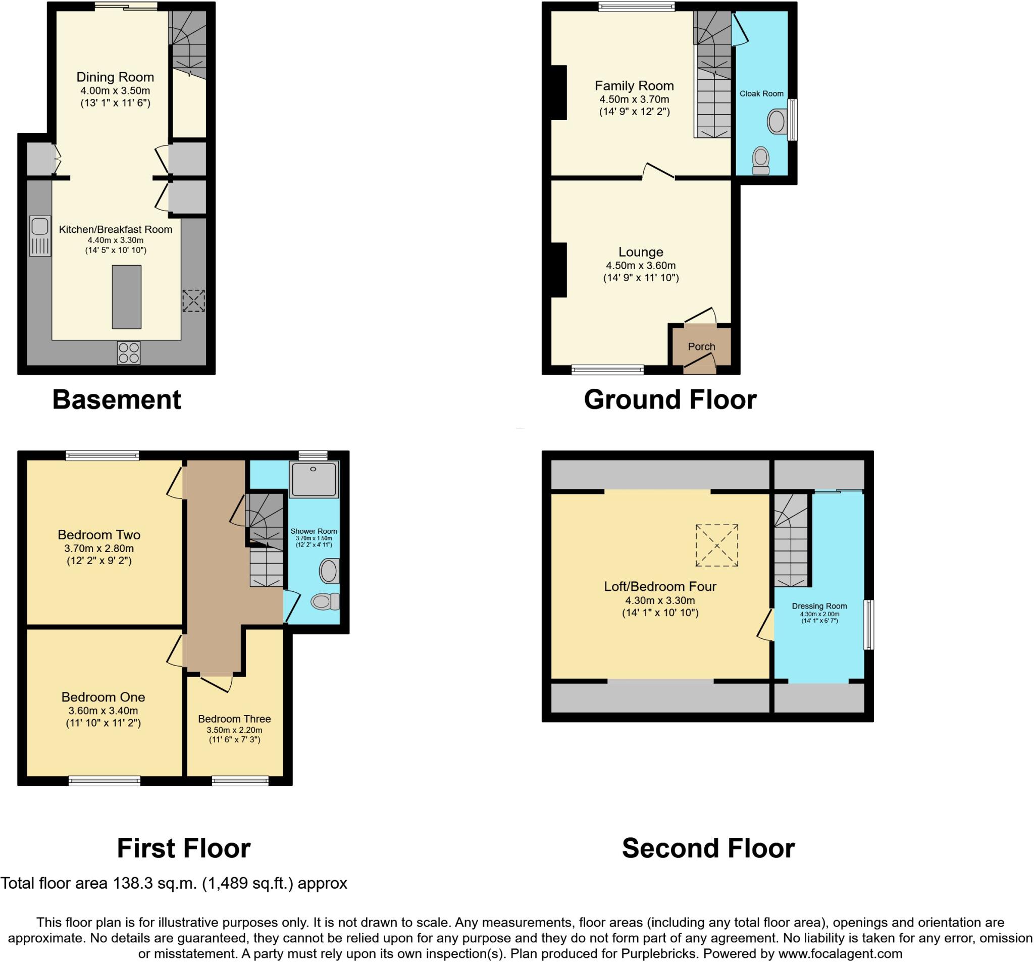 Primrose Lane, Glossop, SK13 floorplan