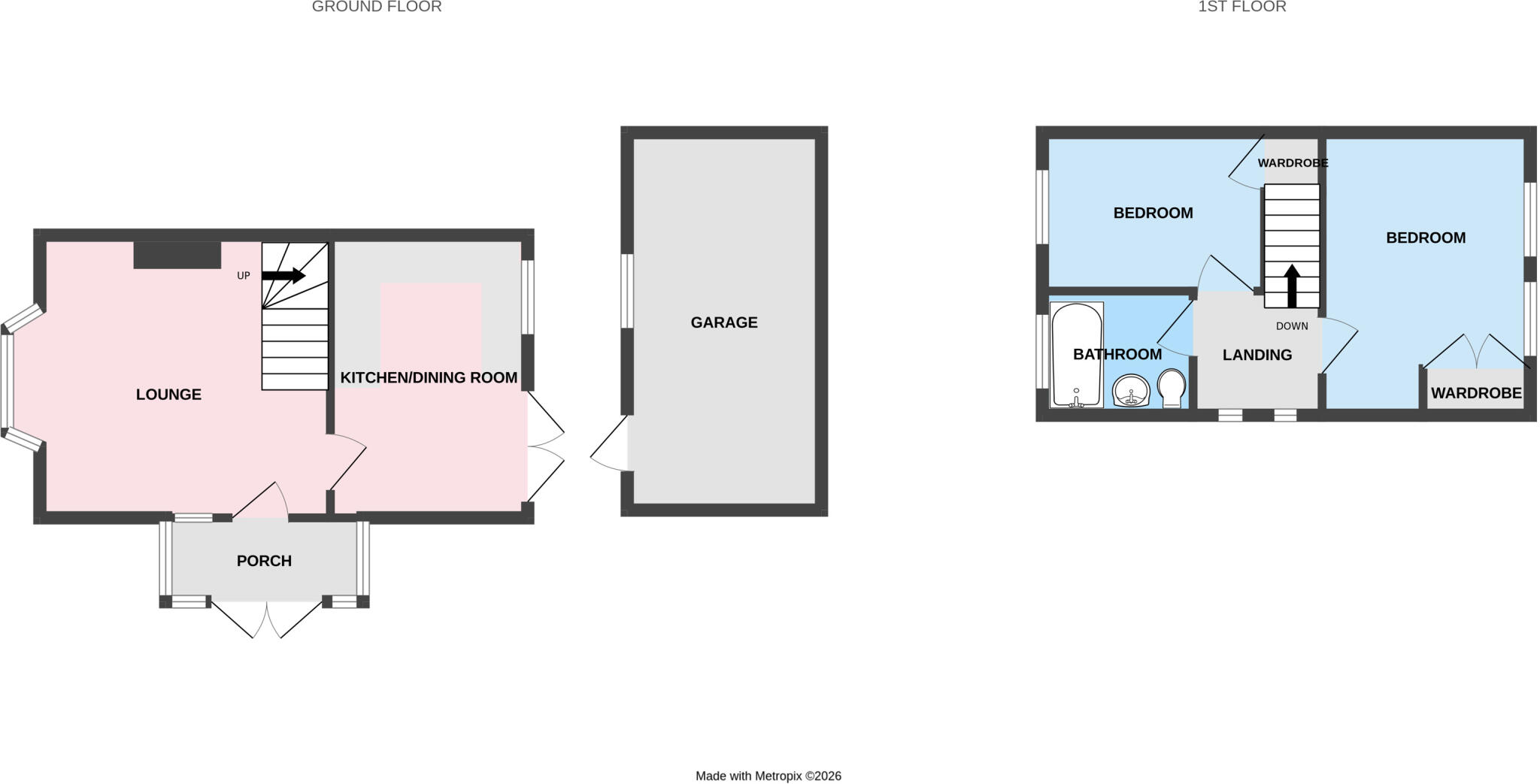 Fieldfare Way, Aqueduct, Telford, Shropshire, TF4 floorplan