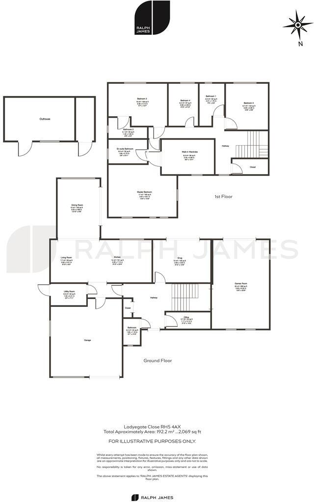 Ladyegate Close, Dorking floorplan