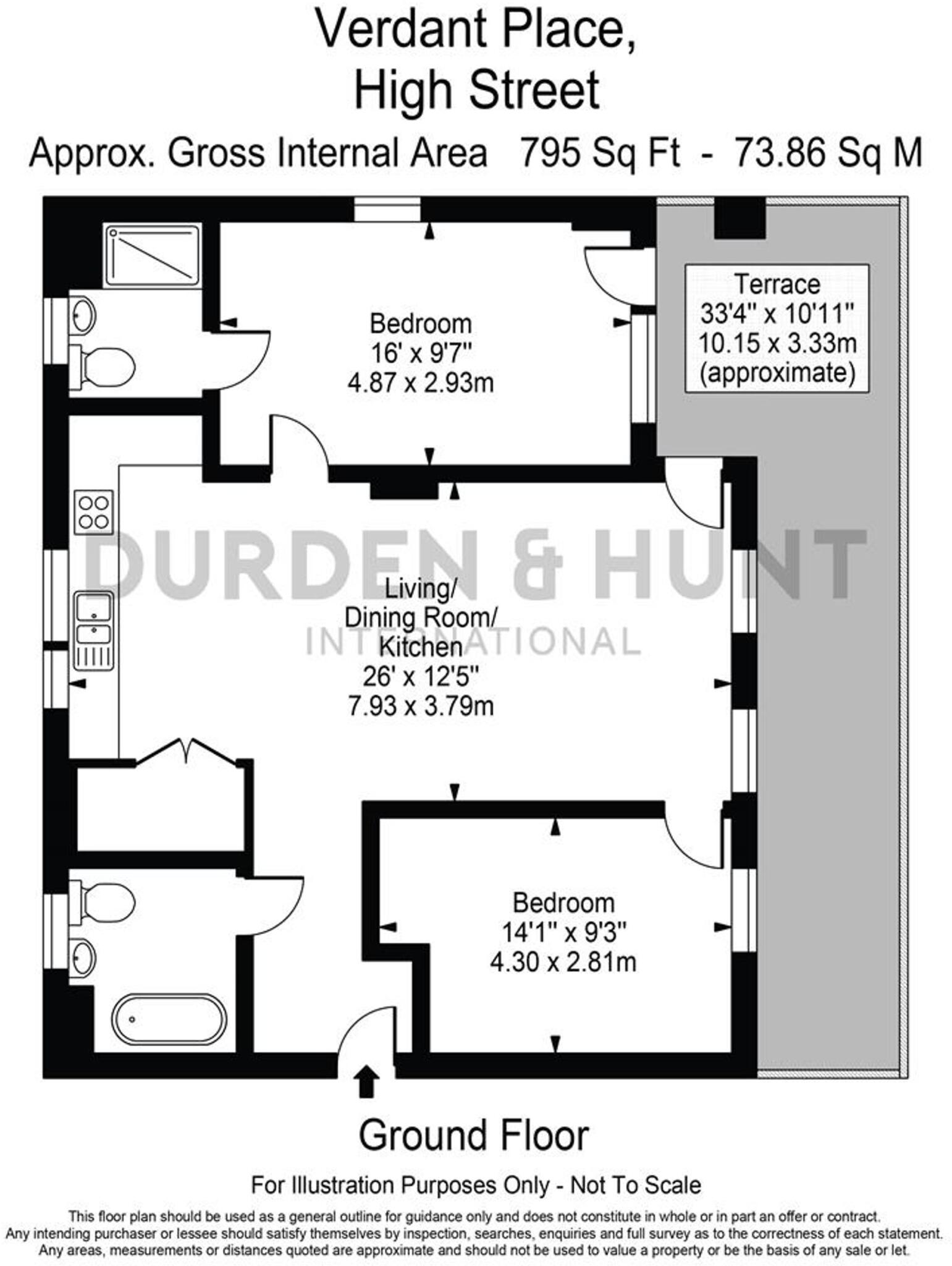 115 High Street, Epping, CM16 floorplan